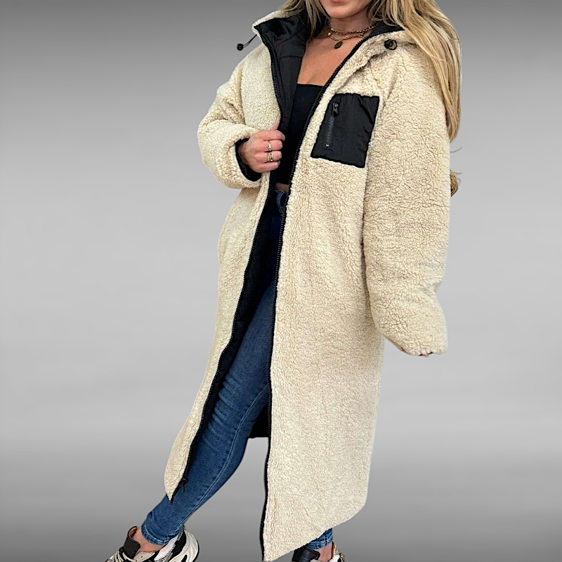 Celine™ | Lang Vendbar Vinterkåpe