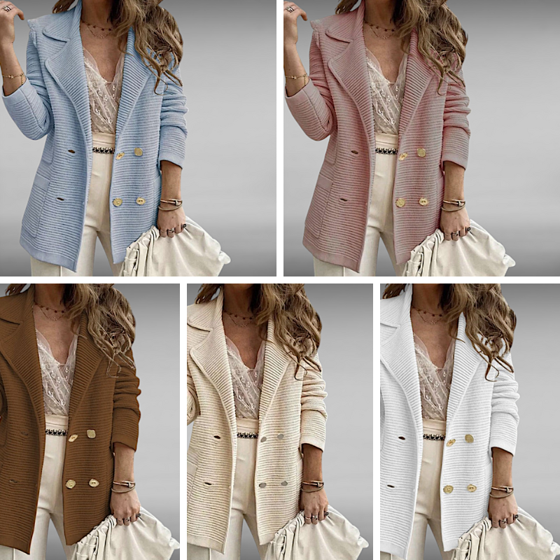 Amalie™ | Casual Ensfarget Kåpe