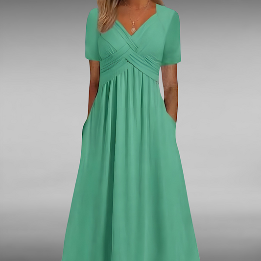 Ebba™ | Elegant Kjole med Flatterende Passform