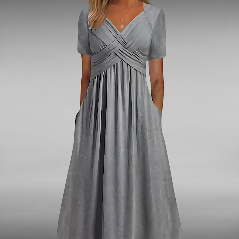 Ebba™ | Elegant Kjole med Flatterende Passform