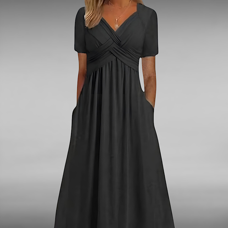 Ebba™ | Elegant Kjole med Flatterende Passform