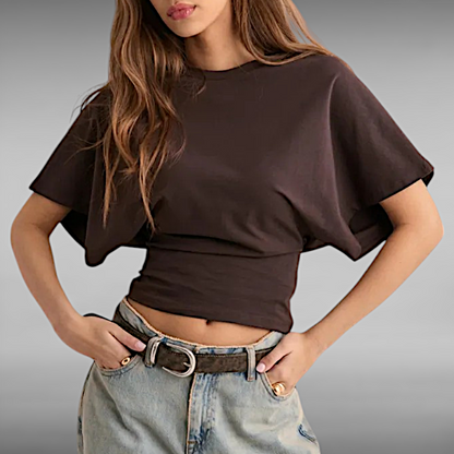 Josefine™ | Ikonisk T-skjorte med Statement-ermer