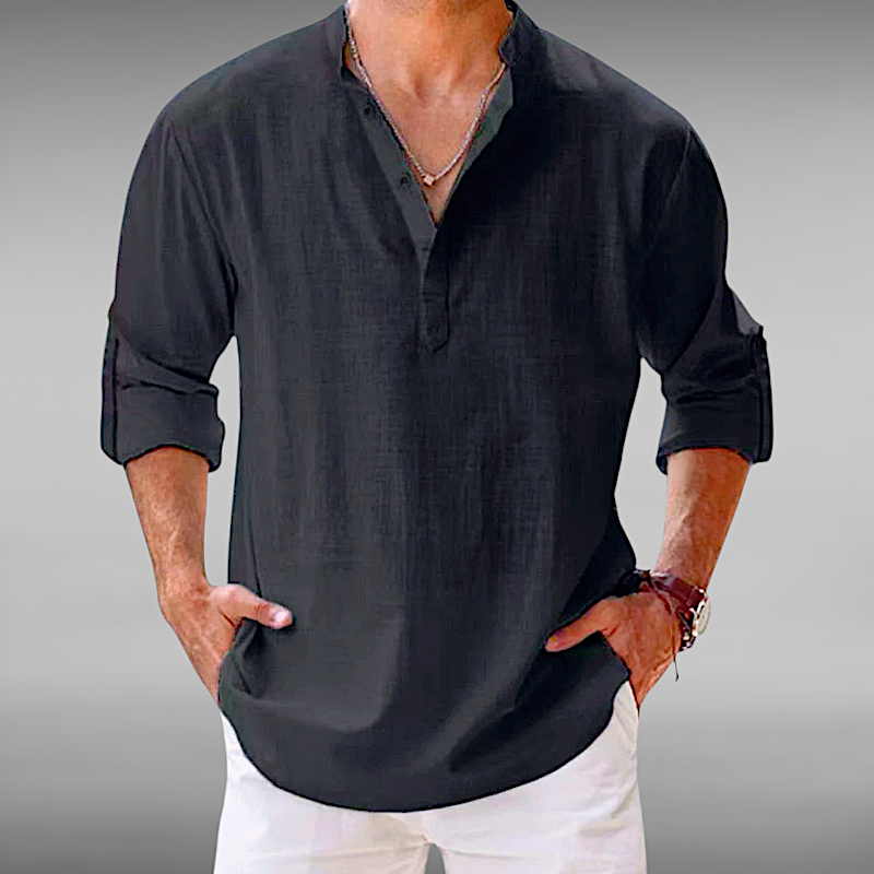 Troels™ | Luftig Linskjorte