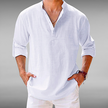 Troels™ | Luftig Linskjorte