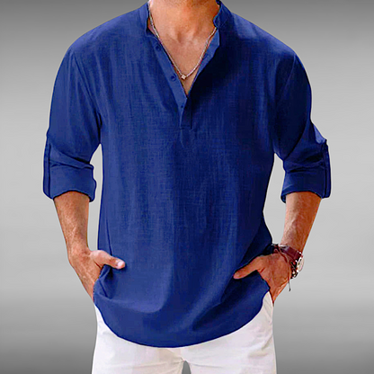 Troels™ | Luftig Linskjorte