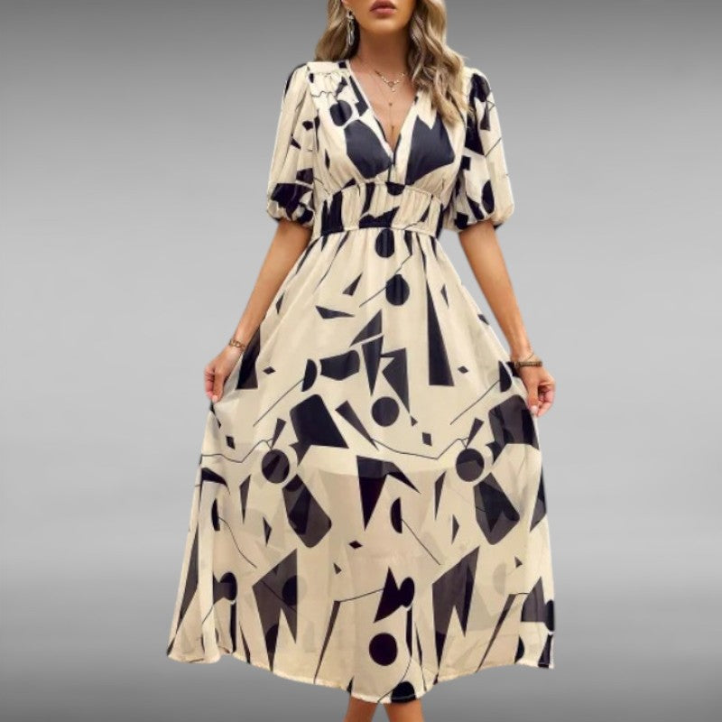 Mette™ | Tidløs Midi-Kjole