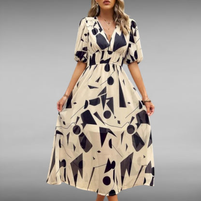 Mette™ | Tidløs Midi-Kjole