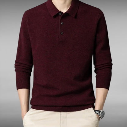 Valdemar™ | Kasjmir‑Polo med Lange Ermer
