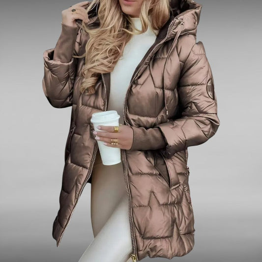 Alva™ | Lettvattert jakke med hette