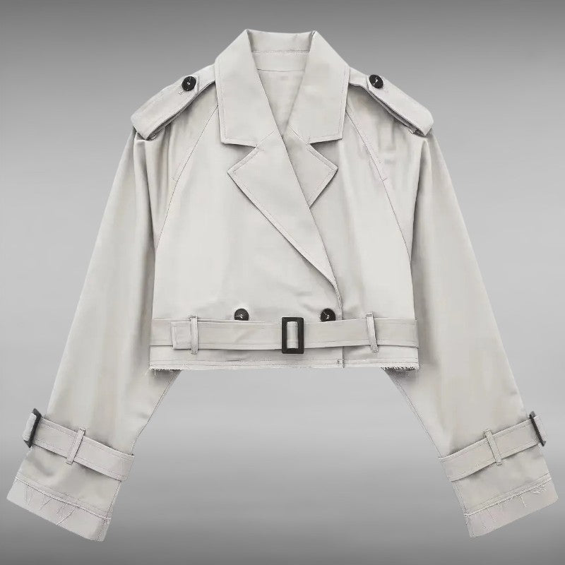 Kari™ | Kort trenchcoat