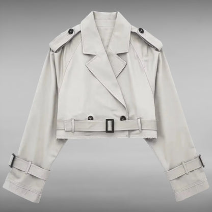 Kari™ | Kort trenchcoat