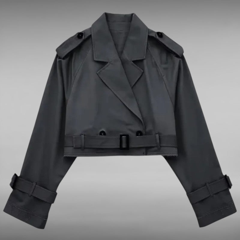 Kari™ | Kort trenchcoat