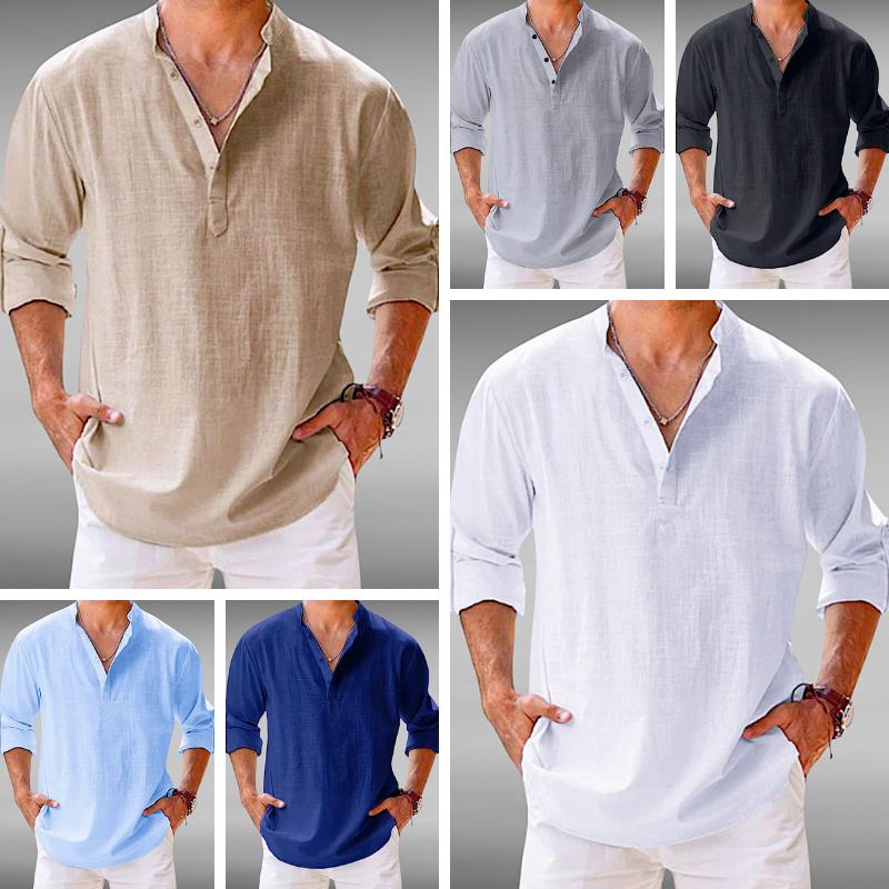 Troels™ | Luftig Linskjorte