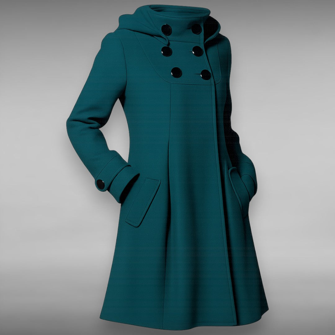 Ulla™ | Elegant kåpe med smarte lommer